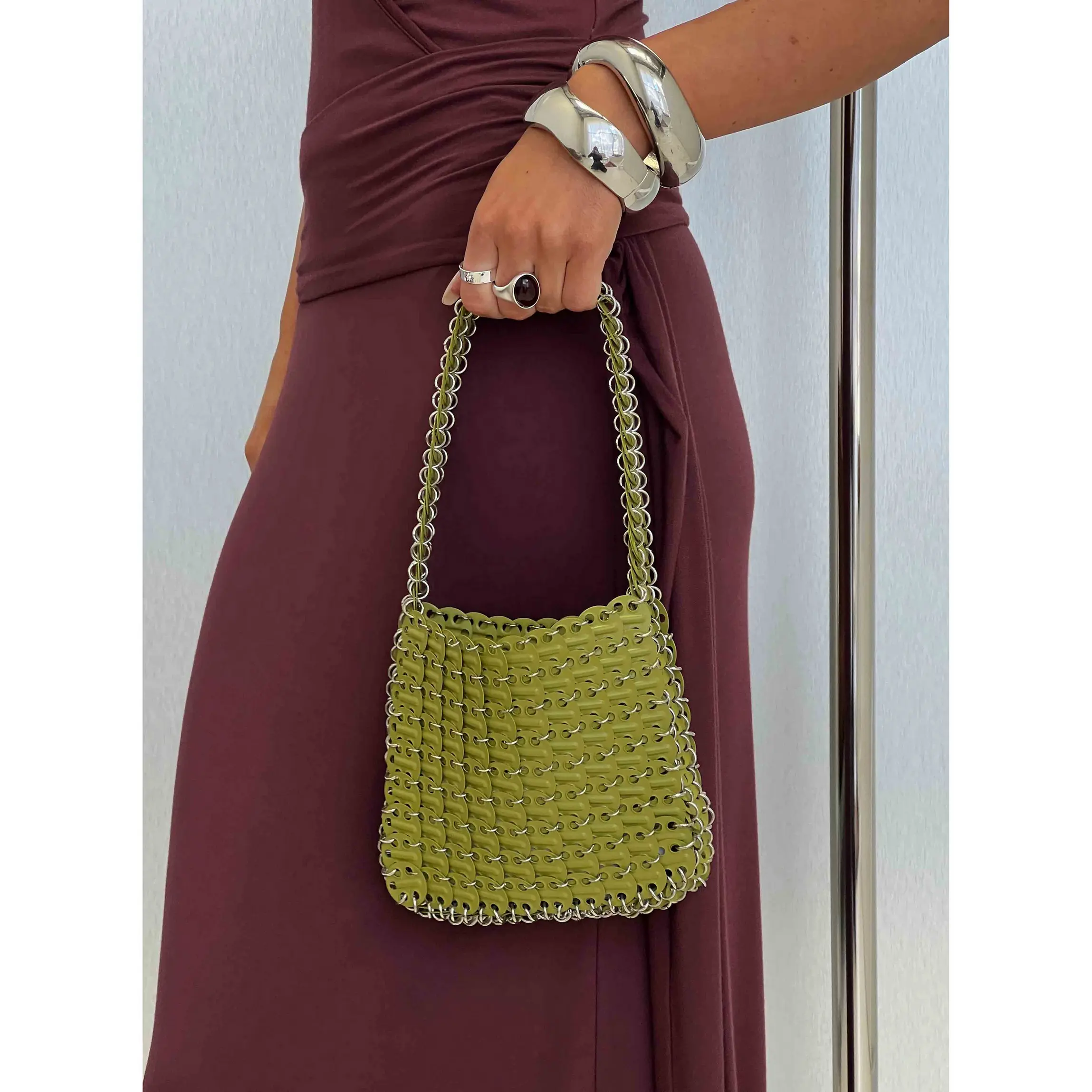 Hollywood Boulevard Shoulder Bag Green