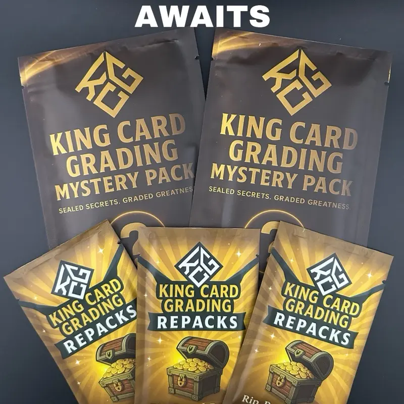 King Card Grading Mystery Bundle - Authentic Collectible Cards with Premium Hits and Surprises. What will you pull next? - TikTok Shop King Card Grading Mystery Bundle - Authentic Collectible Cards with Premium Hits and Surprises. What will you pull next? - TikTok Shop