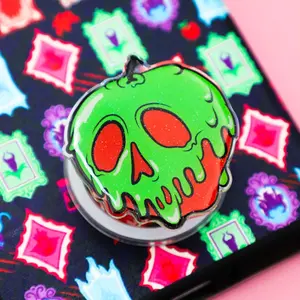 Just One Bite MagSafe Phone Grip, Spooky Magnetic Phone Holder, Adorable GripTok, Gift For Her mount accessories Foldable Wireless pop socket Library Card