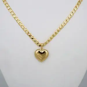 Cadenas & Colgantes/ Chain W/Pendants /14K Real Color/Zircon Stone/ 4mm x45cm