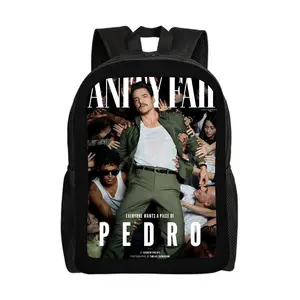 Pedro-Pascal-Backpacks for Girls, Cute School Backpack, Aesthetic Bookbag for Teens, Lightweight Classic Backpack for Travel, Work, Picnic A-6