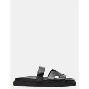 Steve Madden Mayven Black Leather
