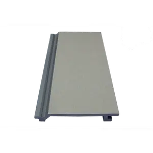 Light Gray Exterior Shiplap Siding Boards, Outdoor Wall Panel Cladding