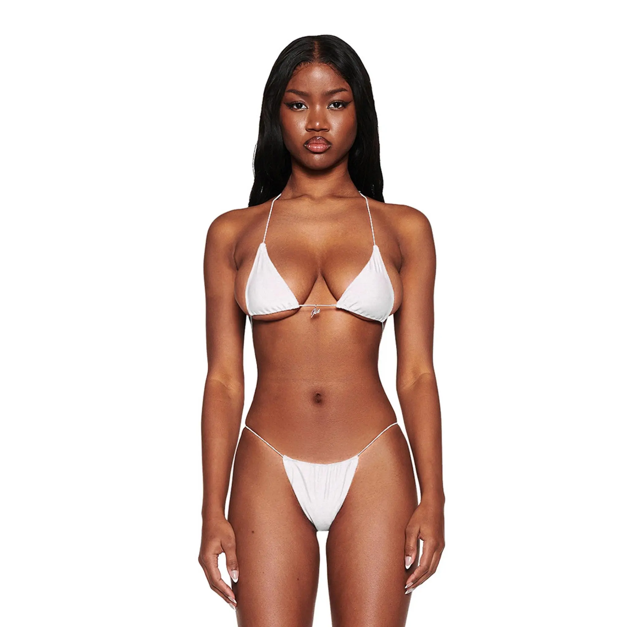 BAMBI BIKINI TOP - WHITE