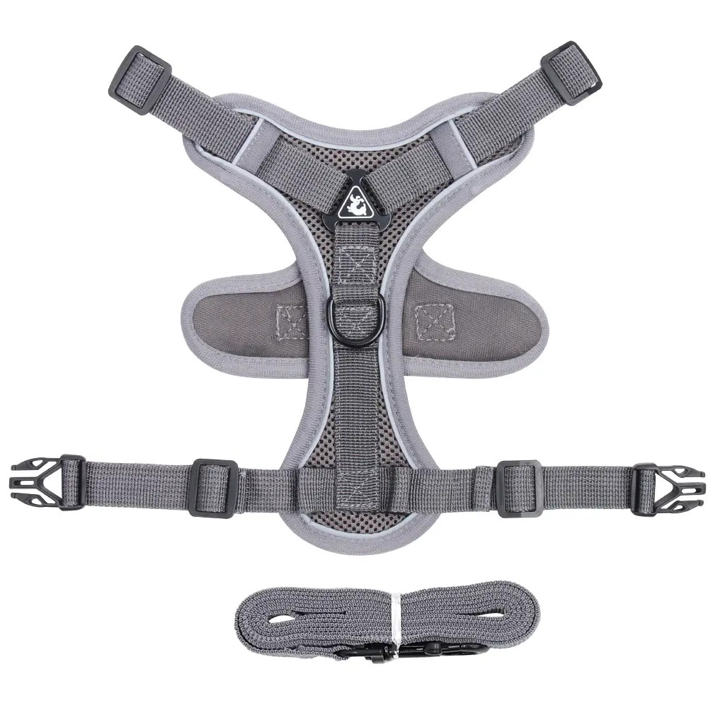 Cat Chest Harness and Leash, Anti-Escape Adjustable Soft mesh cat Leash and Chest Harness Set for All Types of Cats cat Vests