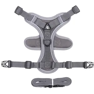 Cat Chest Harness and Leash, Anti-Escape Adjustable Soft mesh cat Leash and Chest Harness Set for All Types of Cats cat Vests