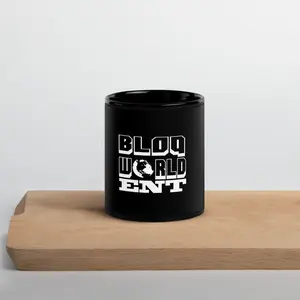 BloQ World ENT Black Glossy Mug