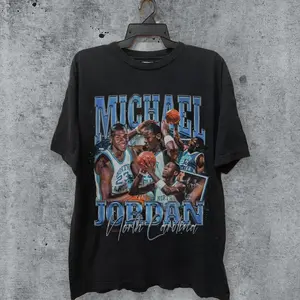 Vintage 90s MICHAEL JD Shirt Homage Retro Classic Graphic Tee Bootleg Bestseller Unisex Sport Sweatshirt Gift