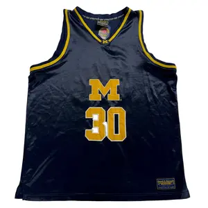 Michigan #30 Basketball Jersey