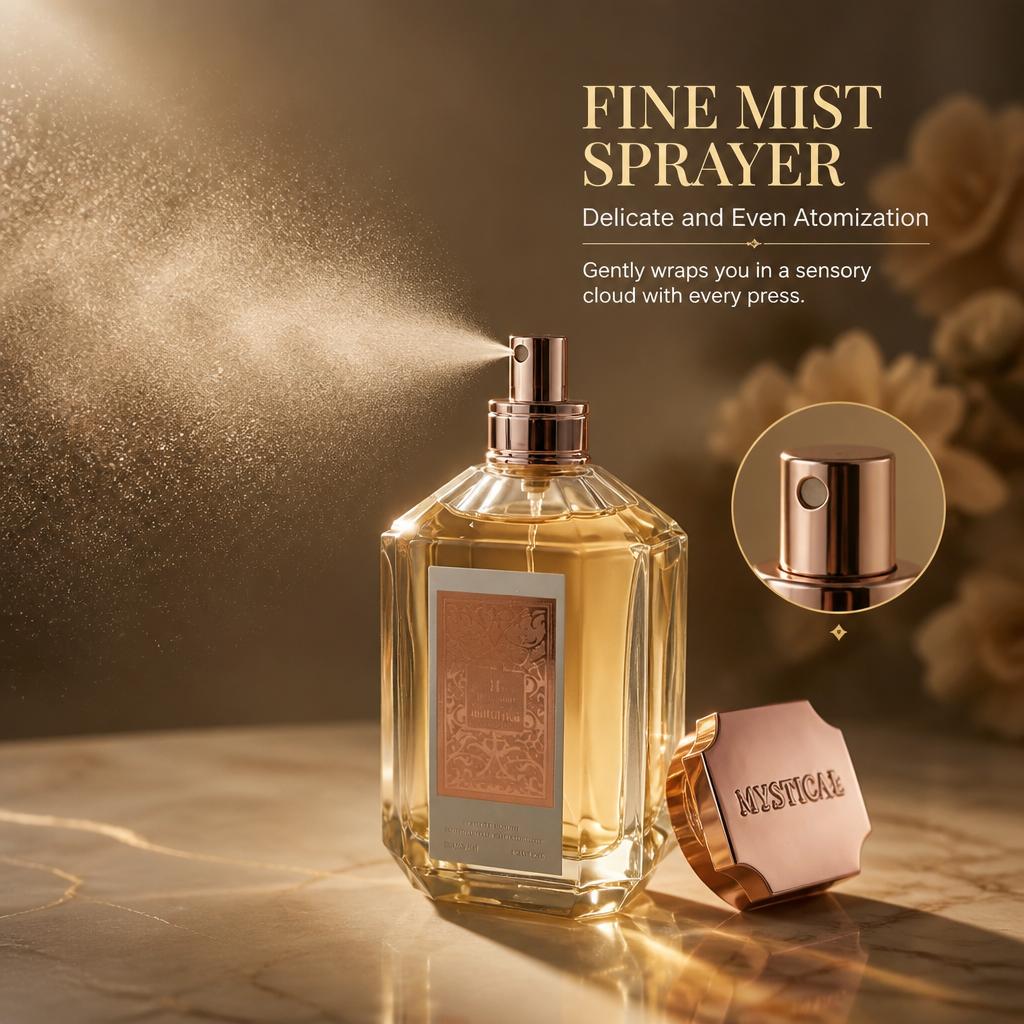 Women's Luxury Floral Eau de Parfum 100ml - Fine Mist Sprayer with Pomegranate, Lily, Rose, Jasmine, Vanilla, Amber, Musk Notes - Long-Lasting for Daily, Formal Occasions