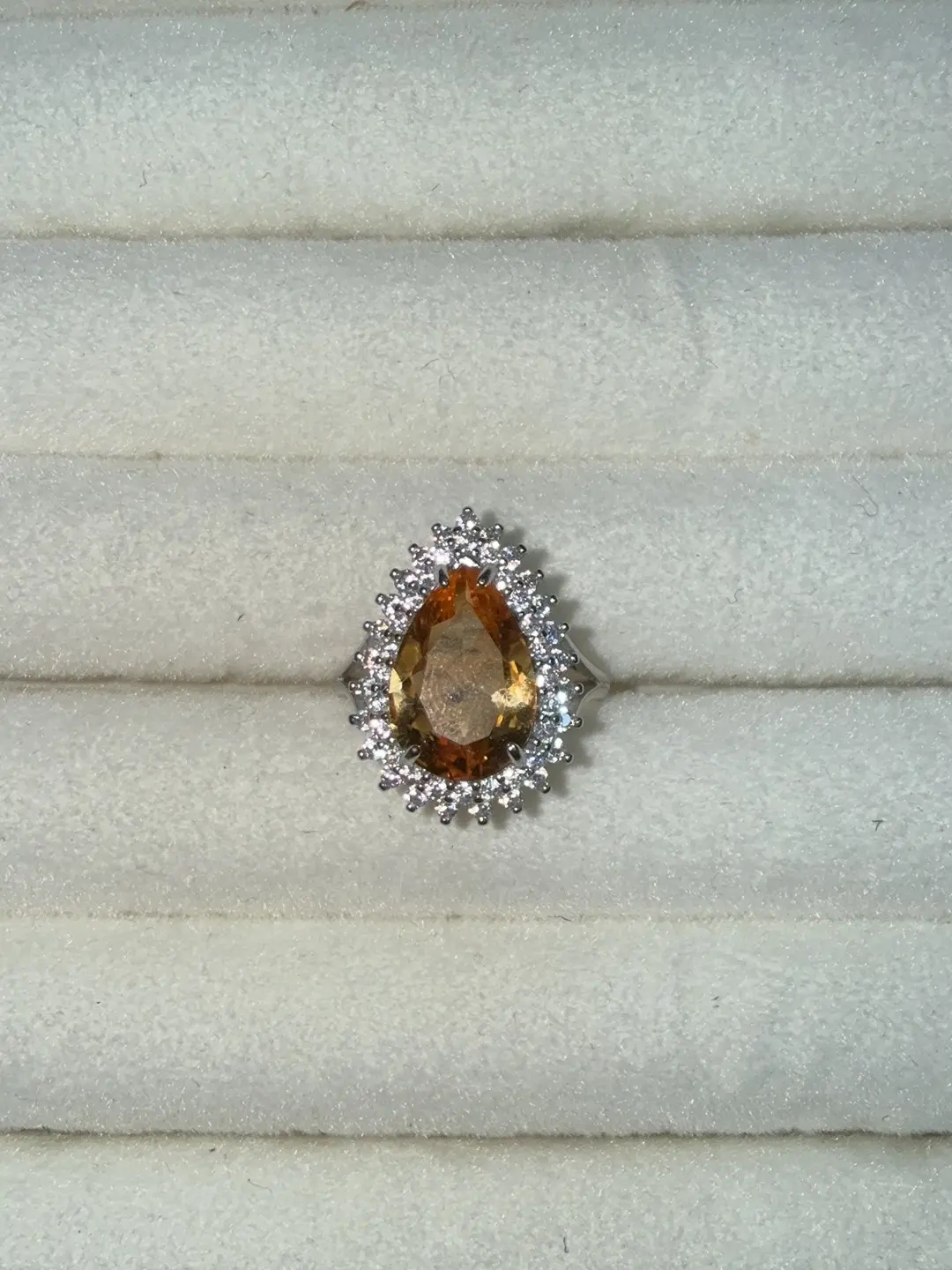 Selina(18986)gc.teardrop citrine s925
