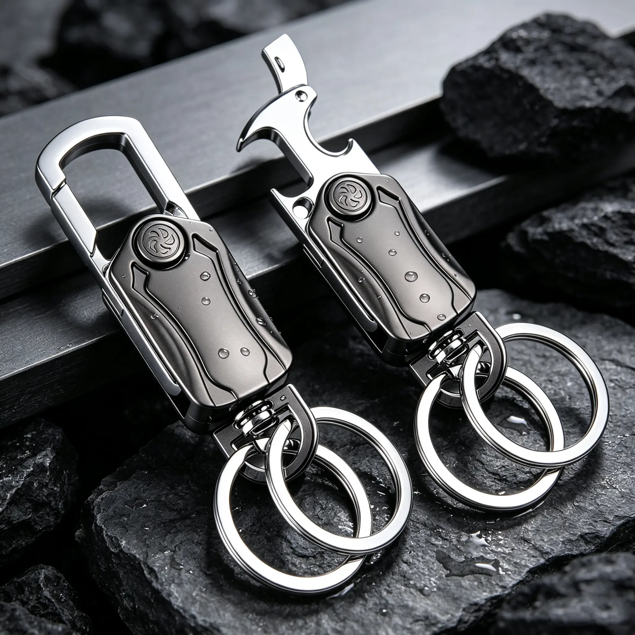 Car-themed keychain / Auto keychain / Beer opener / Package opener / Office stress relief / Outdoor EDC / Travel-friendly / Gift for boyfriend / Creative gadget / Trendy accessory / Mechanical style / Camping gear / For men and guys