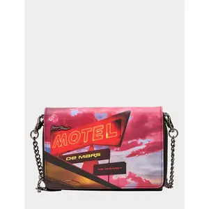 Betsey Johnson VACAY FAR AWAY WALLET ON CHAIN MULTI