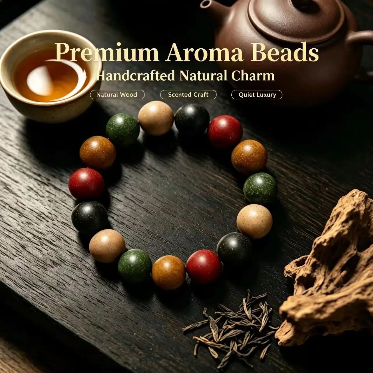 Handcrafted Custom Five Elements Bracelet