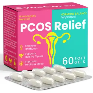 Myo-Inositol & D-Chiro Inositol Supplement for Women | PCOS Hormone Balance & Fertility Support | Ovarian Health, Irregular Cycles & PMS Support | 60 Softgels