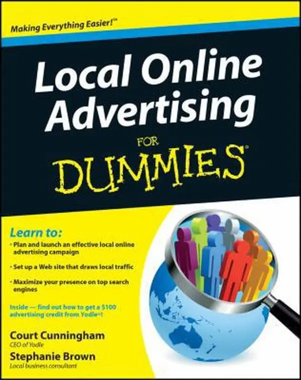 Used "Local Online Advertising for Dummies" Tutorial Paperback by Court Cunningham