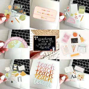 Teacher Sticker | 3x3" | Waterproof, Vinyl, Removable | Education