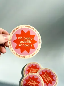 Chicago Public Schools Circle Sticker