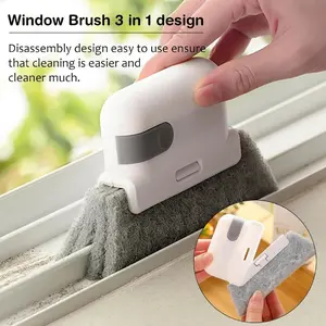 High-Altitude Exterior Wall & Cabin Window Slot Cleaning Brush, Manual Operation, No Power Needed, Suitable for Boats and Homes