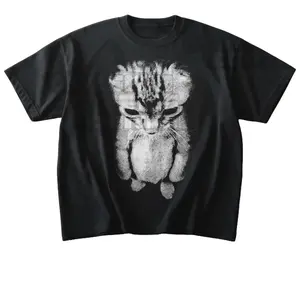 Sad Meme Cat Tshirt, 100% Cotton Unisex Short Sleeve Animal Gift, Funny Shirt good  graphic  tees