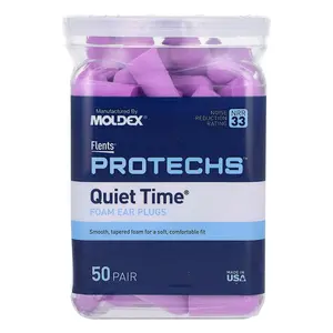 Flents Protechs, Quiet Time, Foam Ear Plugs, 50 Pair