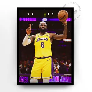 DICH-LebronJames6 Poster - Unframed #10158