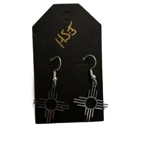 New Mexico Symbol Earrings - Elegant Design