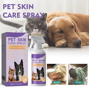 Pet Skin Relief Spray – Soothes Itchy Skin, Removes Mites, and Provides Clean Care for Dogs and Cats