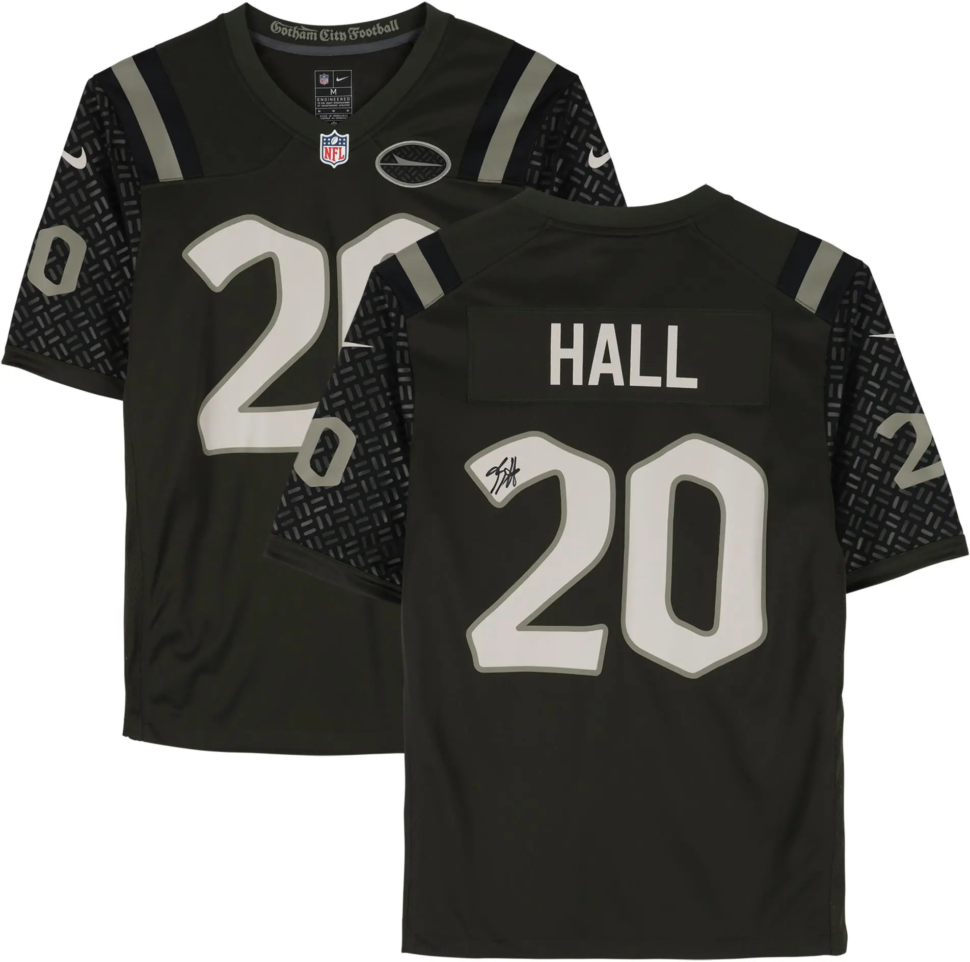 Breece Hall New York Jets Autographed Nike Rivalry Game Jersey - Fanatics Authentic Certified