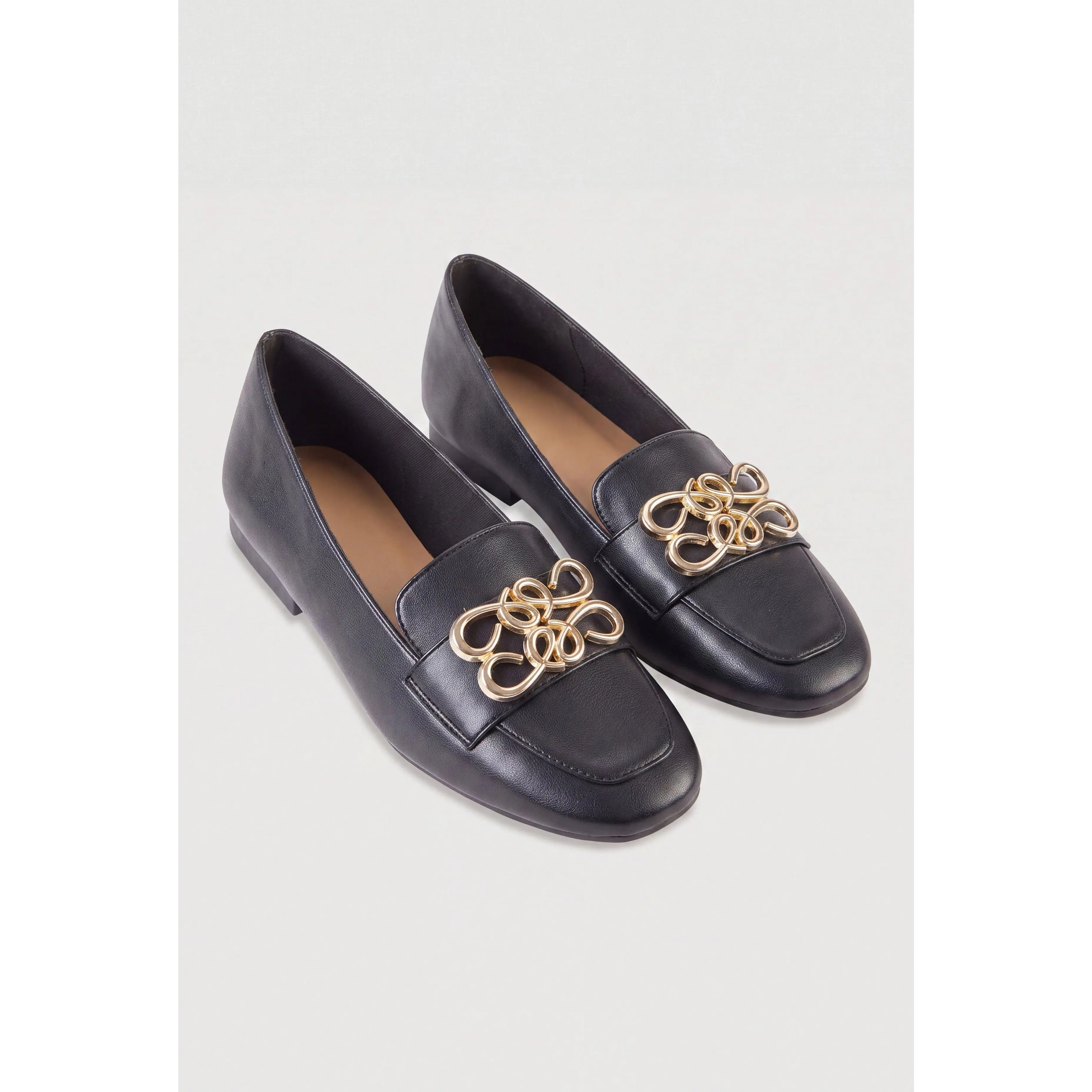 Vegan Leather Loafers