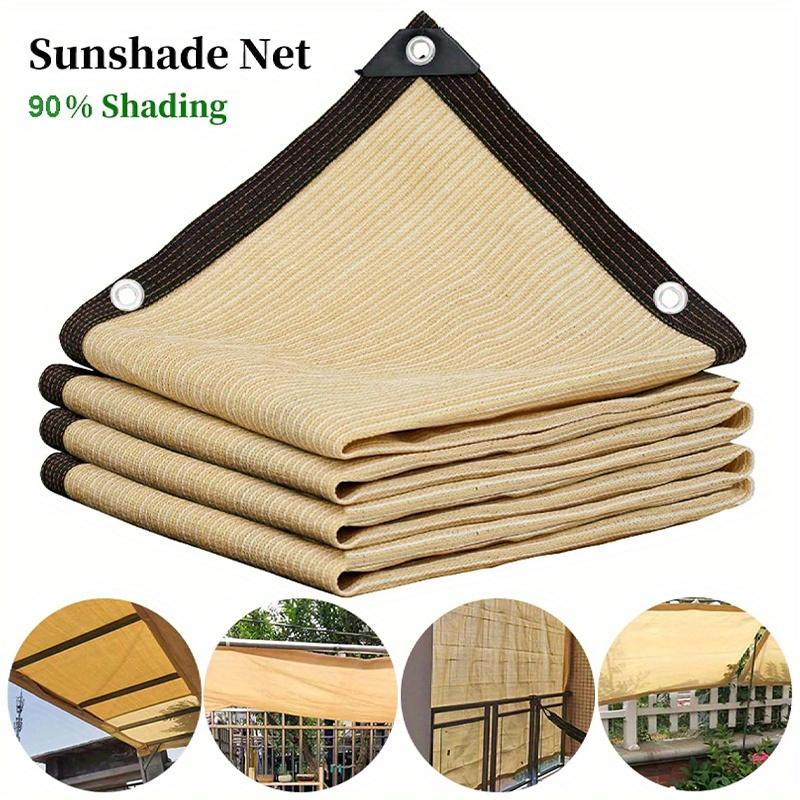 90% shading cloth, durable mesh tarp garden sunshade umbrella, shading sail for garage terrace, outdoor lawn pavilion shade shade playground shade net