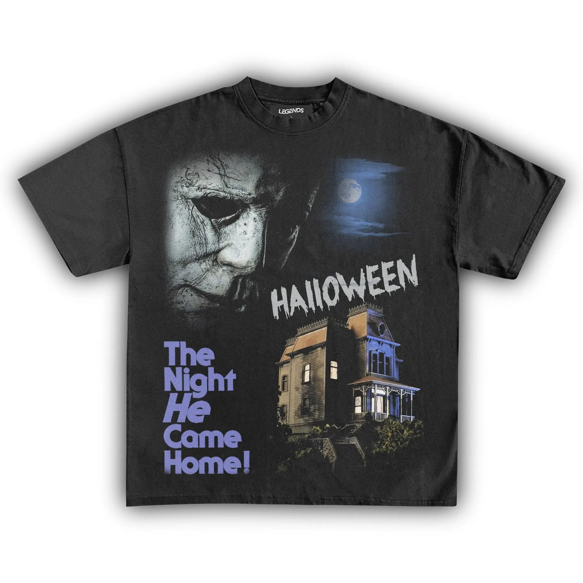 VINTAGE HALLOWEEN THE NIGHT HE CAME HOME VINTAGE T-SHIRT, GIFT FOR FANS