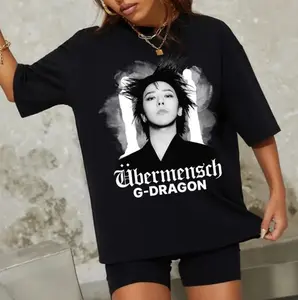 G-Dragon Ubermensch Graphic T-shirt, Gdragon Drama Shirt, Gdragon Too Bad Shirt, POWER Shirt, GD Kpop Shirt, Gift For Fan, Top Men Womenswear