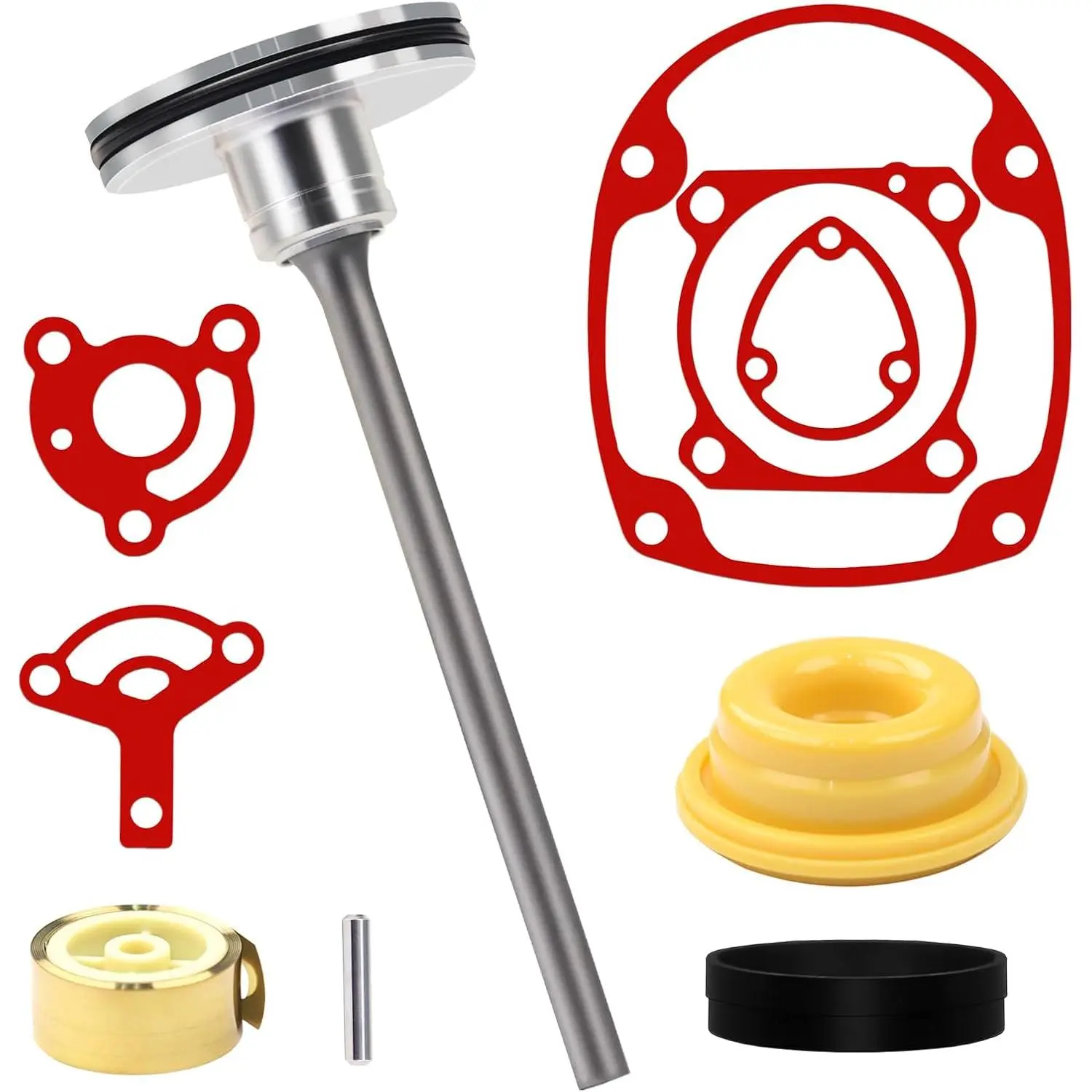 877-323 Gasket pneumatic tools Air Nail Gun Parts with Bumper, Ribbon Spring, O-Ring for Hitachi Framing Nailer Guns