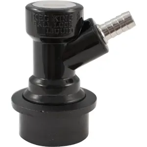 KegLand Ball Lock Quick Disconnect (QD) | Beverage Out | Barbed