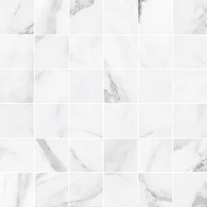 Milano Statuary White 2x2 Porcelain Mosaic Matte