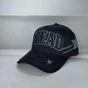 Interestelar DARK GALAXY  full set Black/Grey x Dread Adjustable Baseball Cap with Star Detail