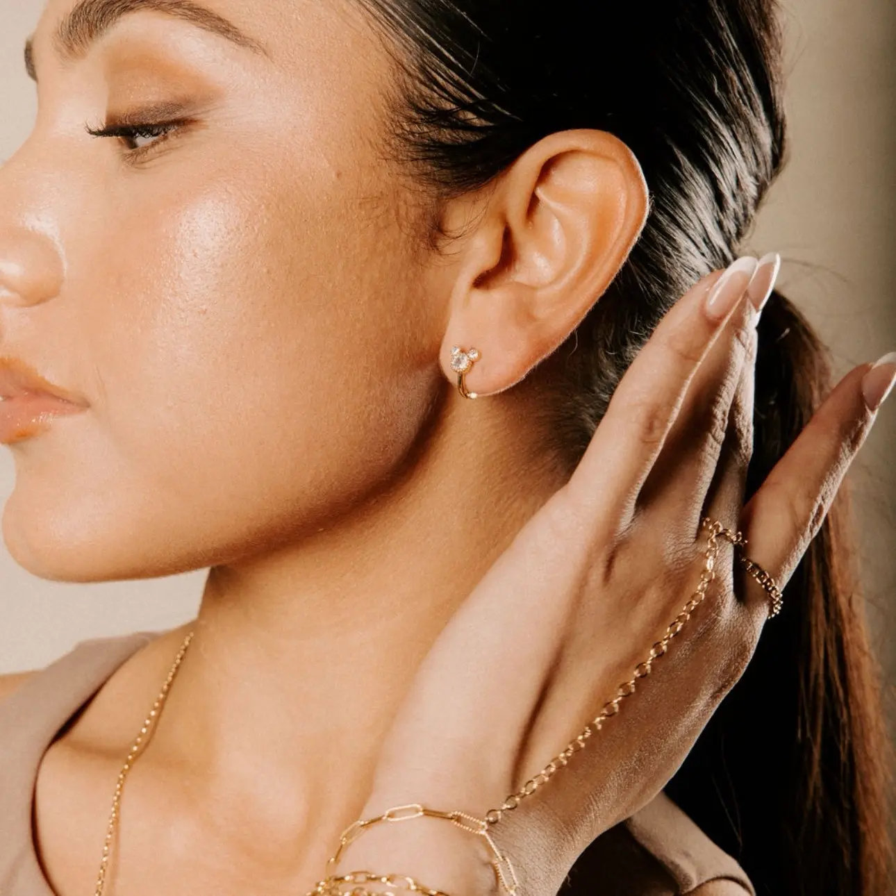Mickey Earrings