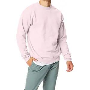 Hanes P1607 Men’s EcoSmart Fleece Crewneck Sweatshirt – Soft Pullover, Sustainable Cotton Blend, Casual Streetwear Layer for All Seasons Classic Fabric Menswear Apparel