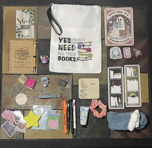 Cozy E-Reader Bundle with Reading Journals Bookmarks Type-C or Micro USB Charging Port for Book Lovers