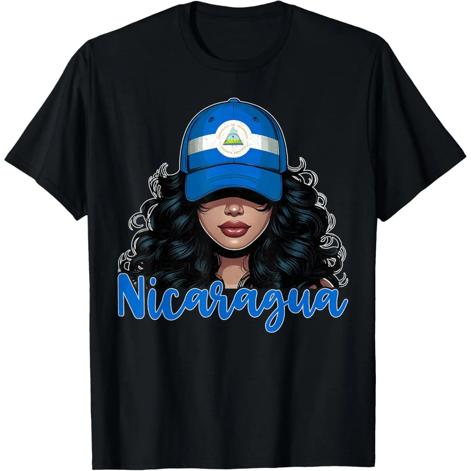 Nicaraguan Girl Nicaragua Flag Proud Nicaragüense Women T-Shirt