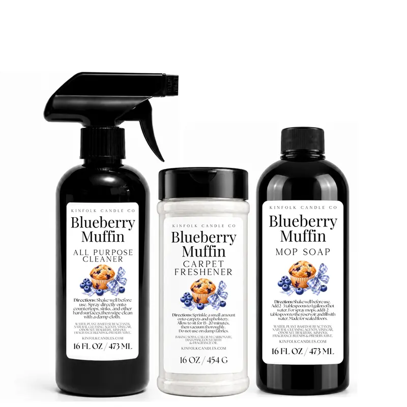Mega Home Cleaning Bundle - Scented Home Cleaning Products with Mop Soap, All-Purpose Cleaner, Carpet Freshener, Fragrance for Kitchen Use, Ideal Gift (Classic Collection Scents)