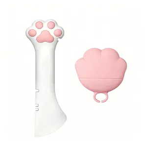 Pet Canned Spoon Jar Opener Multifunction for Dog Cat Puppy Feeding Mixing Wet Dry Food Accessories FeederShovel Tableware Storage Tool