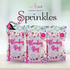 Pink Zebra Boxed Trio • 3 • 3.75oz Bags of Non-Toxic Scented Wax Sprinkle Melts • Home Fragrance • Blended Set