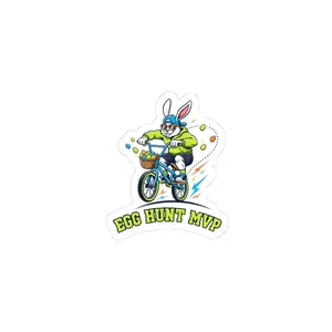 Egg Hunt MVP Kiss-Cut Stickers | Boys Easter, Dino Egg, Camo Egg Hunter