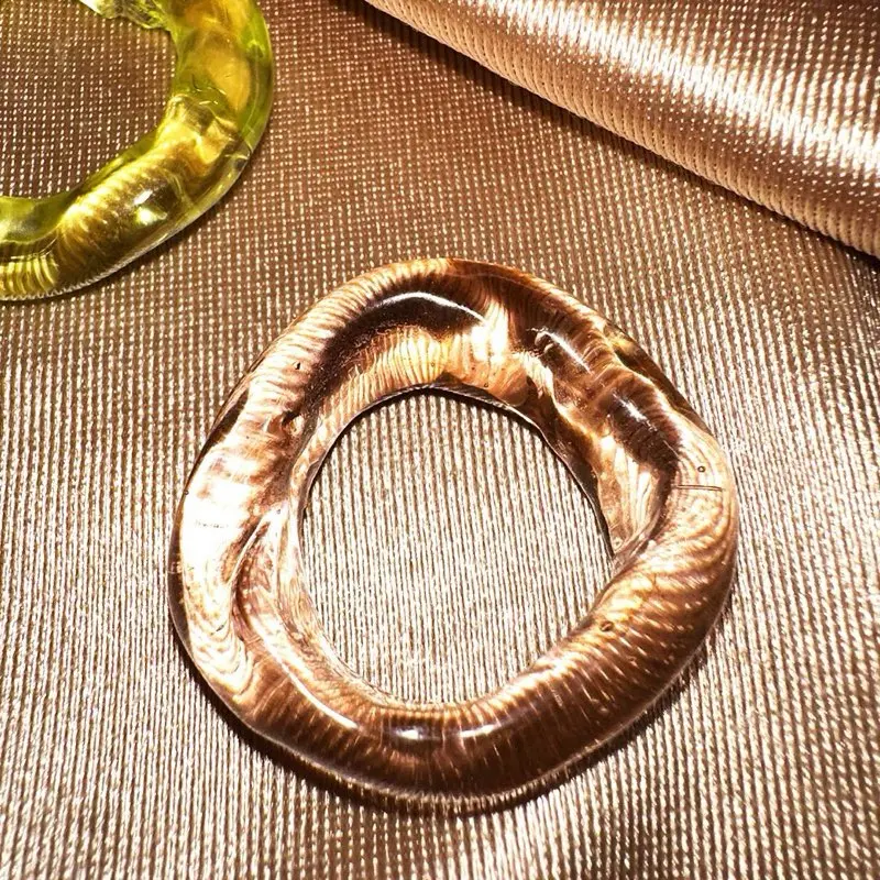 GLAUCEI “Soft Like That” Glass Ring - Minimalist Handmade Band for Everyday Elegance