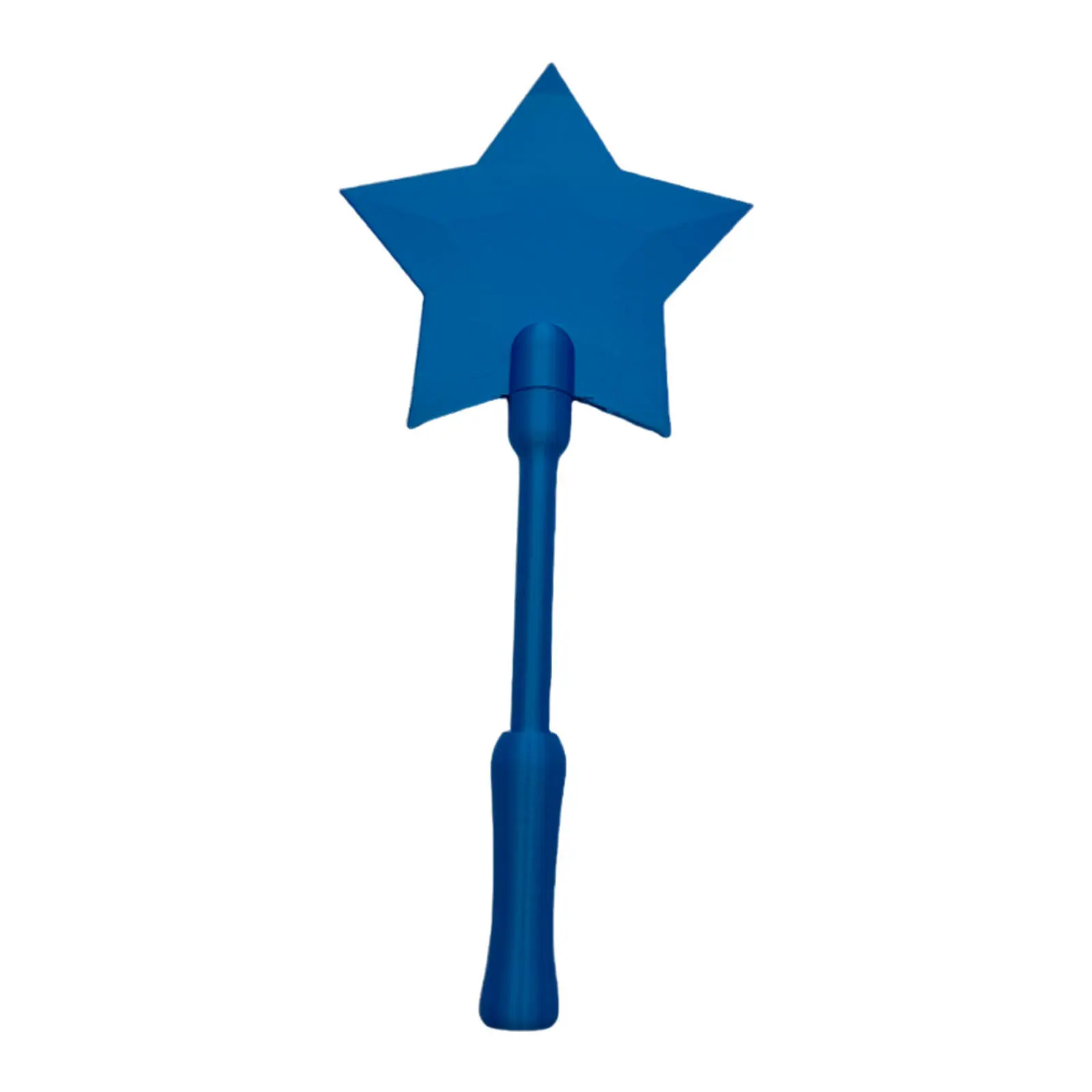 Five-pointed star in sea blue