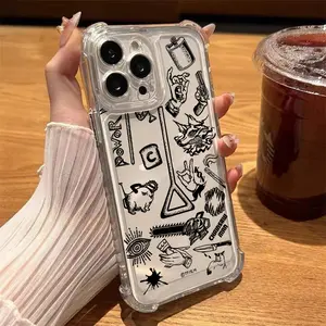 Chainsaw Man Denji Pochita Phone Case for iPhone 17 Air 16 15 14 13 12 11 Pro Max Plus Soft Thin Clear Cover