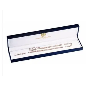 Charles-Hubert- Paris Brass Pocket Watch Chain #