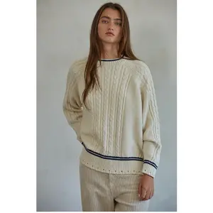 Colette Cable Knit Sweater